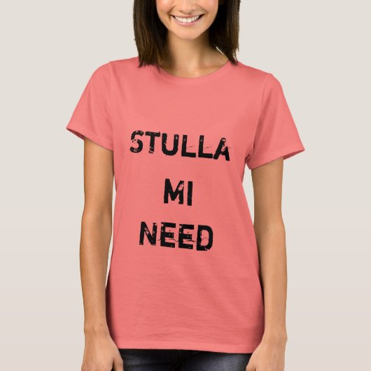 シュルラ,ミグ,必要性 Tシャツ (正面)