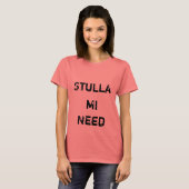 シュルラ,ミグ,必要性 Tシャツ (正面フル)