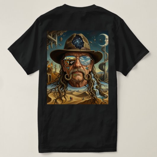 シュルレアリスム RC Arts Tシャツ (デザイン裏面)