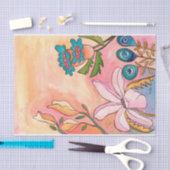 シュルレアルガーデングーアッシュインクアートアーティストプリント 薄葉紙 (クラフト)