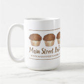 シュルーセルクラムブマフィンバイ焼いたベーカリーベイカーフード コーヒーマグカップ (左)