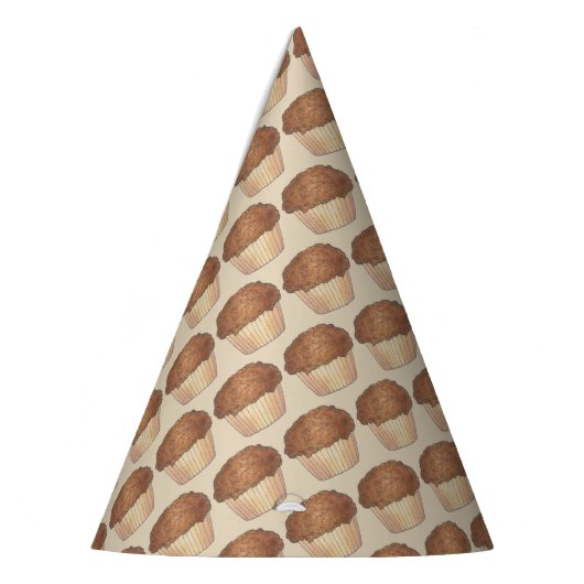シュルーセルクラムブマフィンバイ焼いたベーカリーベイカーフード パーティーハット (左)