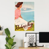 シュル・モントルー、ケミン・ド・ファー・デ・ロシャーズ・ド・ナイ、 ポスター (ホームオフィス)