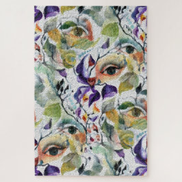 シュレアポップ・アートのリスモザイクパターン抽象芸術コンテンポラリー ジグソーパズル