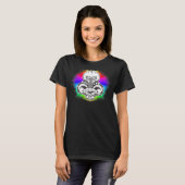 シュレアリスムアニマルレインボーデザイン Tシャツ (正面フル)
