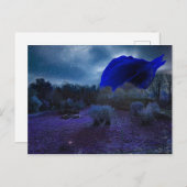 シュレアルな青の風景 ポストカード (正面/裏面)