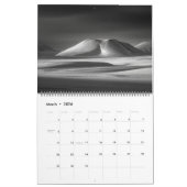 シュレアルな黒と白の風景 カレンダー (3月 2026)