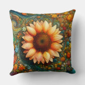 シュレアルひまわり交響曲 クッション (裏面)