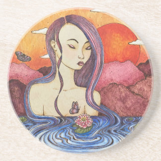 シュレアルアートサンドストーンコースター コースター