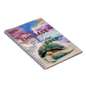 シュレアルアートタ感動的ートル引用文 ノートブック (右側)