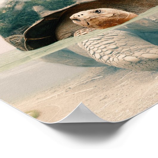 シュレアルアートタ感動的ートル引用文 ポスター (角)