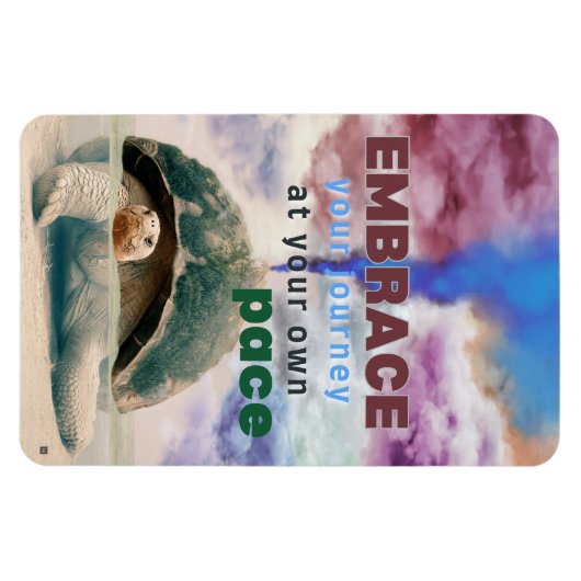 シュレアルアートタ感動的ートル引用文 マグネット (横)