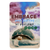 シュレアルアートタ感動的ートル引用文 マグネット (縦)