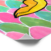 シュレアルガーデンフローラグーアッシュインクアートアーティストプリント ポスター (角)