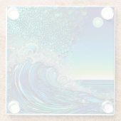 シュレアルサーフシースケープ ガラスコースター (裏面)