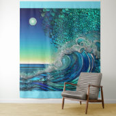 シュレアルサーフシースケープ タペストリー (インサイチュ)