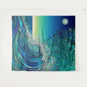 シュレアルサーフシースケープ タペストリー (正面(横))