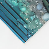 シュレアルサーフシースケープ フリースブランケット (角)