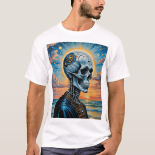シュレアルスカルTシャツ – サンセット銀河系アーツ! Tシャツ