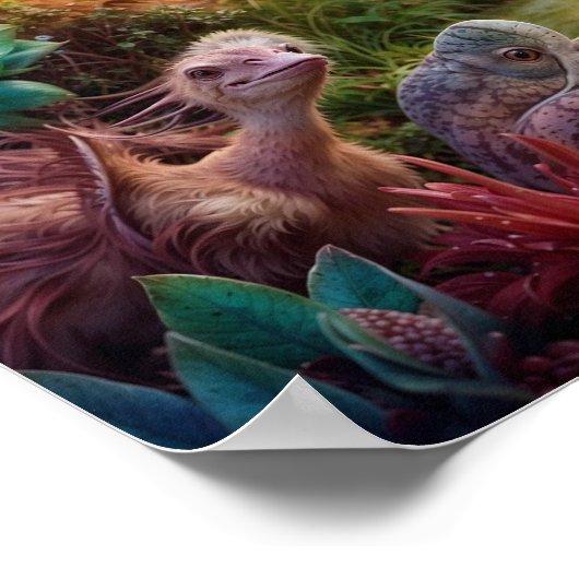 シュレアルスロッスサファリ ポスター (角)