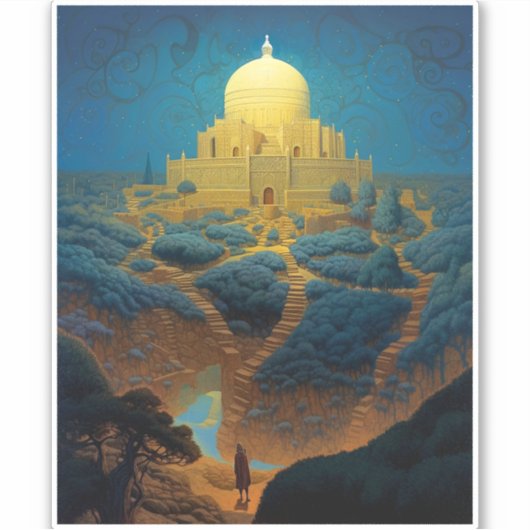 シュレアルパレスランドスケープ シール (正面)