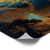 シュレアルパレスランドスケープ ポスター (角)