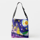 シュレアルビレッジクロス体トート クロスボディバッグ (裏面)