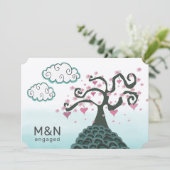 シュレアルファンタジーさくらんぼブロッサム婚約パーティ 招待状 (スタンド正面)