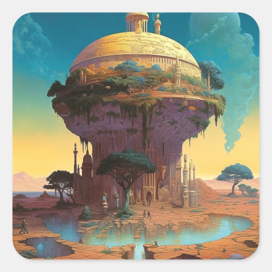 シュレアルファンタジーシティ スクエアシール (正面)