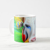 シュレアルファームアート コーヒーマグカップ (正面左)