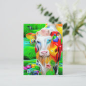 シュレアルファームアート ポストカード (スタンド正面)