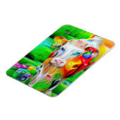 シュレアルファームアート マグネット (左側)