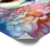 シュレアルフクロウファンタジーアート ポスター (角)