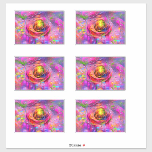 シュレアルフローラアート シール (シート)