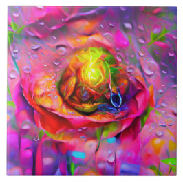 シュレアルフローラアート タイル