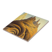 シュレアルマウンテンシティファンタジーアート タイル (側面)