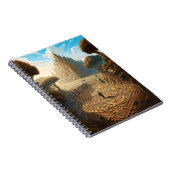 シュレアルメイズキャッスルランドスケープファンタジーアート ノートブック (右側)