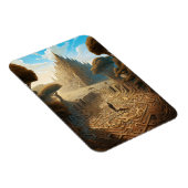 シュレアルメイズキャッスルランドスケープファンタジーアート マグネット (右側)