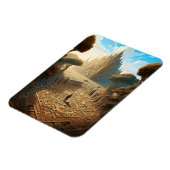 シュレアルメイズキャッスルランドスケープファンタジーアート マグネット (左側)