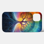 シュレアルメイズキャッスルランドスケープファンタジーアート Case-Mate iPhoneケース (裏面 (横))