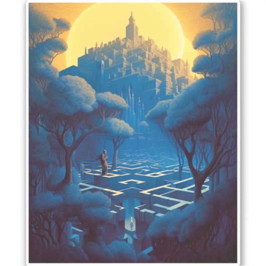 シュレアルメイズシティ シール (正面)