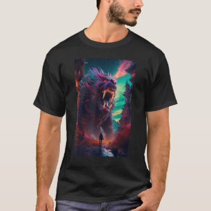 シュレアルモンスタードリーム音楽EDMレーヴフェスティバルサイク Tシャツ