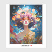 シュレアルレディファンタジーアート シール (シート)