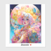 シュレアルレディファンタジーアート シール (シート)