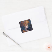 シュレアルレディファンタジーアート スクエアシール (封筒)