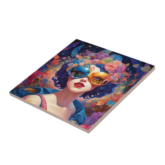 シュレアルレディファンタジーアート タイル (側面)