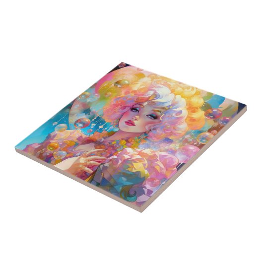 シュレアルレディファンタジーアート タイル (側面)