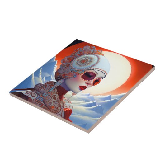 シュレアルレディファンタジーアート タイル (側面)