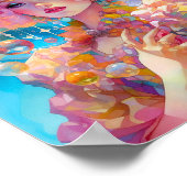 シュレアルレディファンタジーアート ポスター (角)