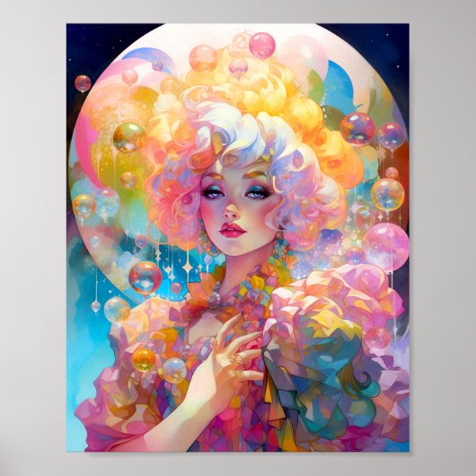 シュレアルレディファンタジーアート ポスター (正面)